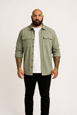 The Big & Tall Guide to Layering T-Shirts in Cooler Weather