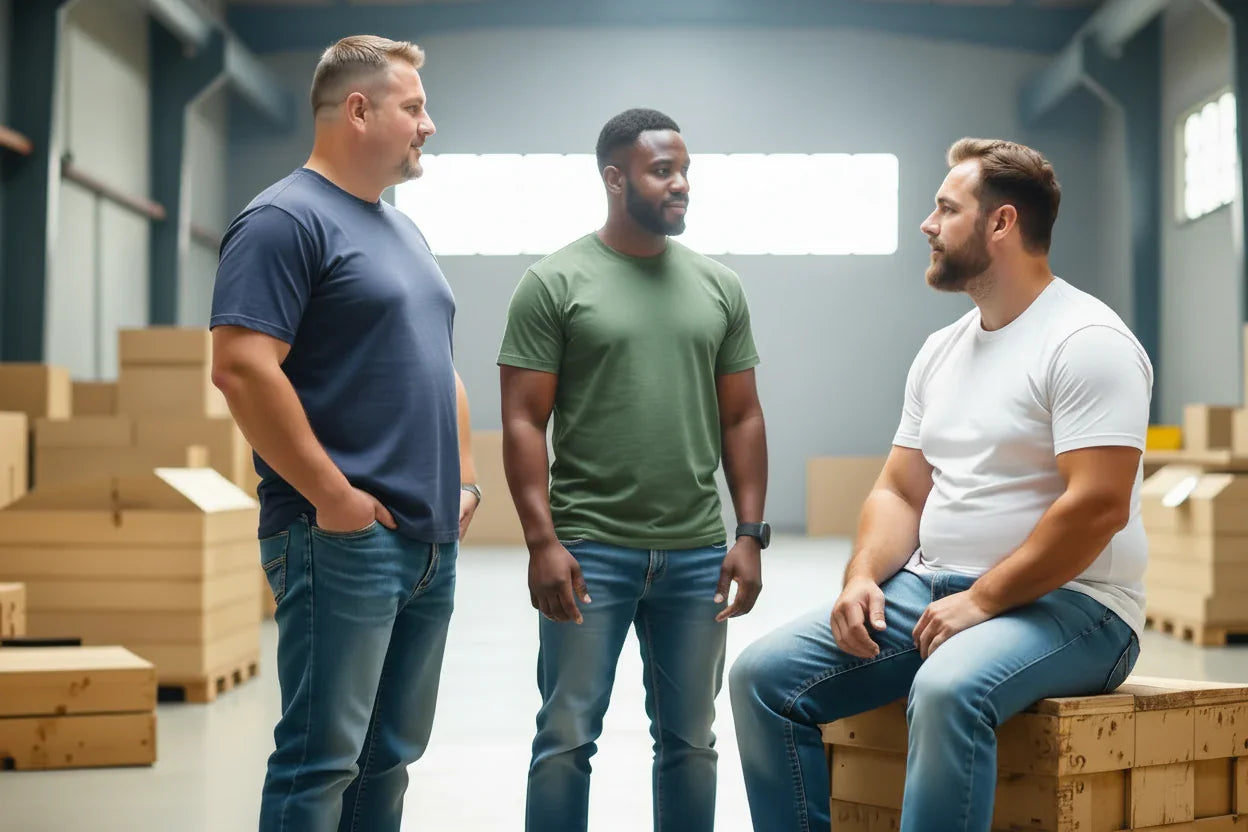 Tall Crew Neck Fitted T-Shirts