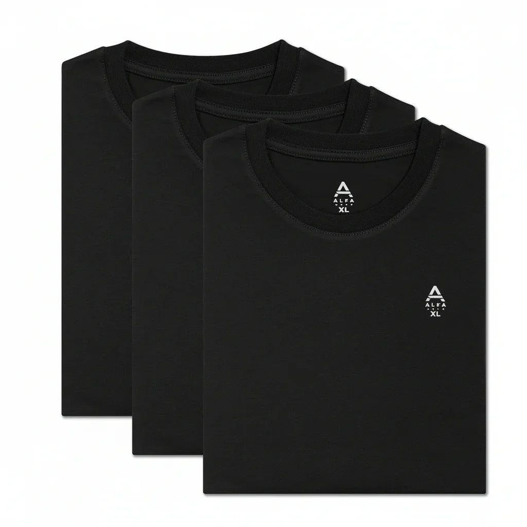 All Slate Fitted T-Shirt 3-Pack