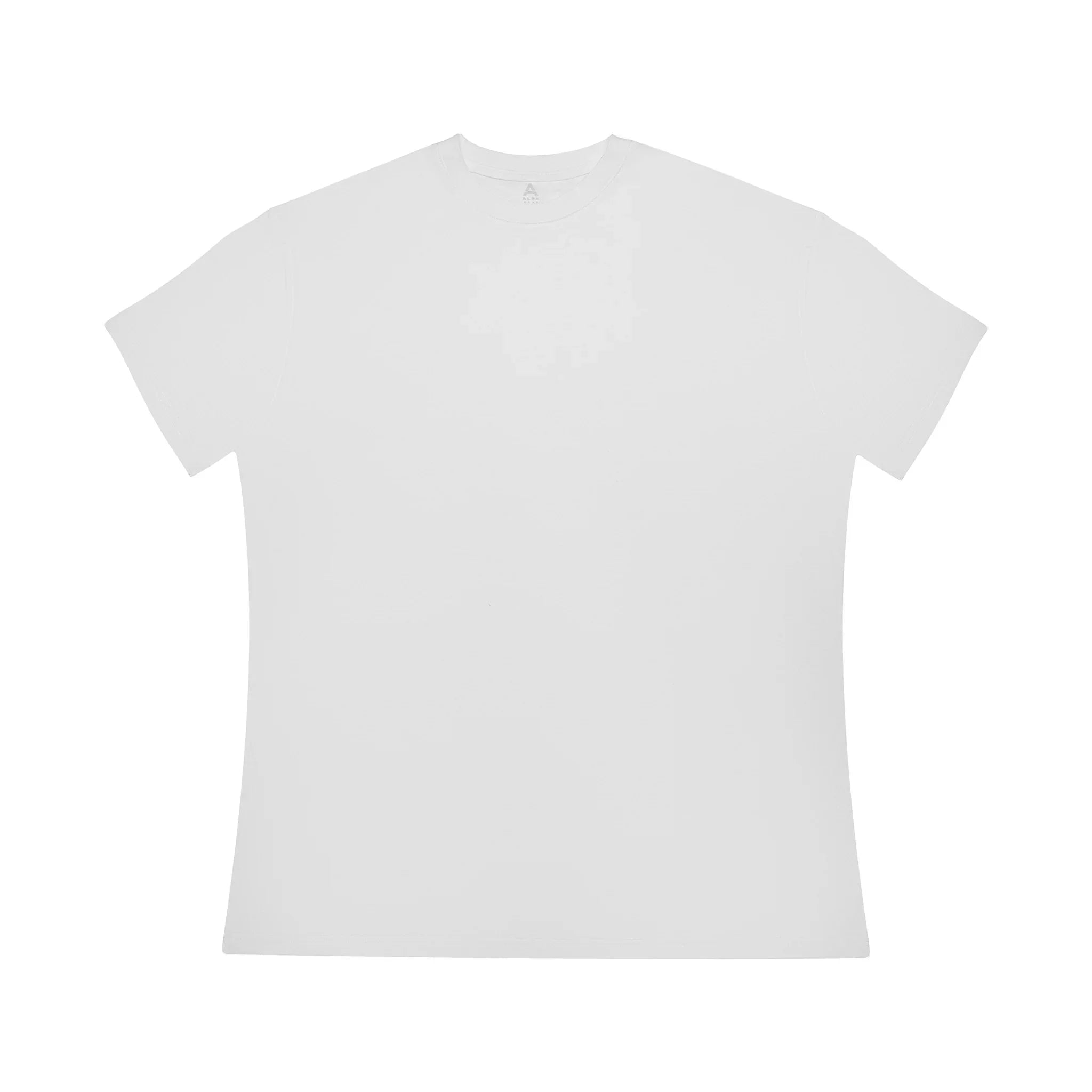 All White Fitted T-Shirt 3-Pack