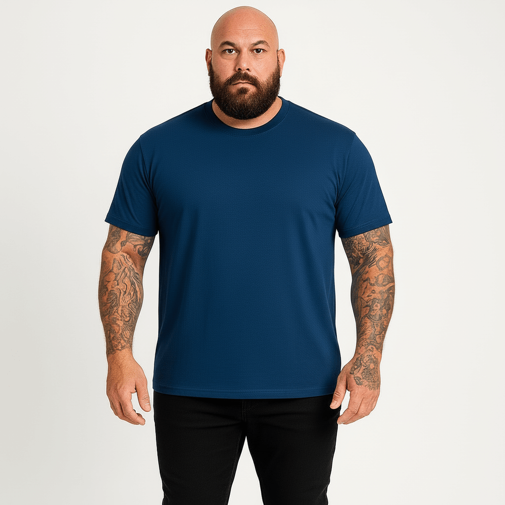 Tall Navy Fitted T-Shirt 3-Pack